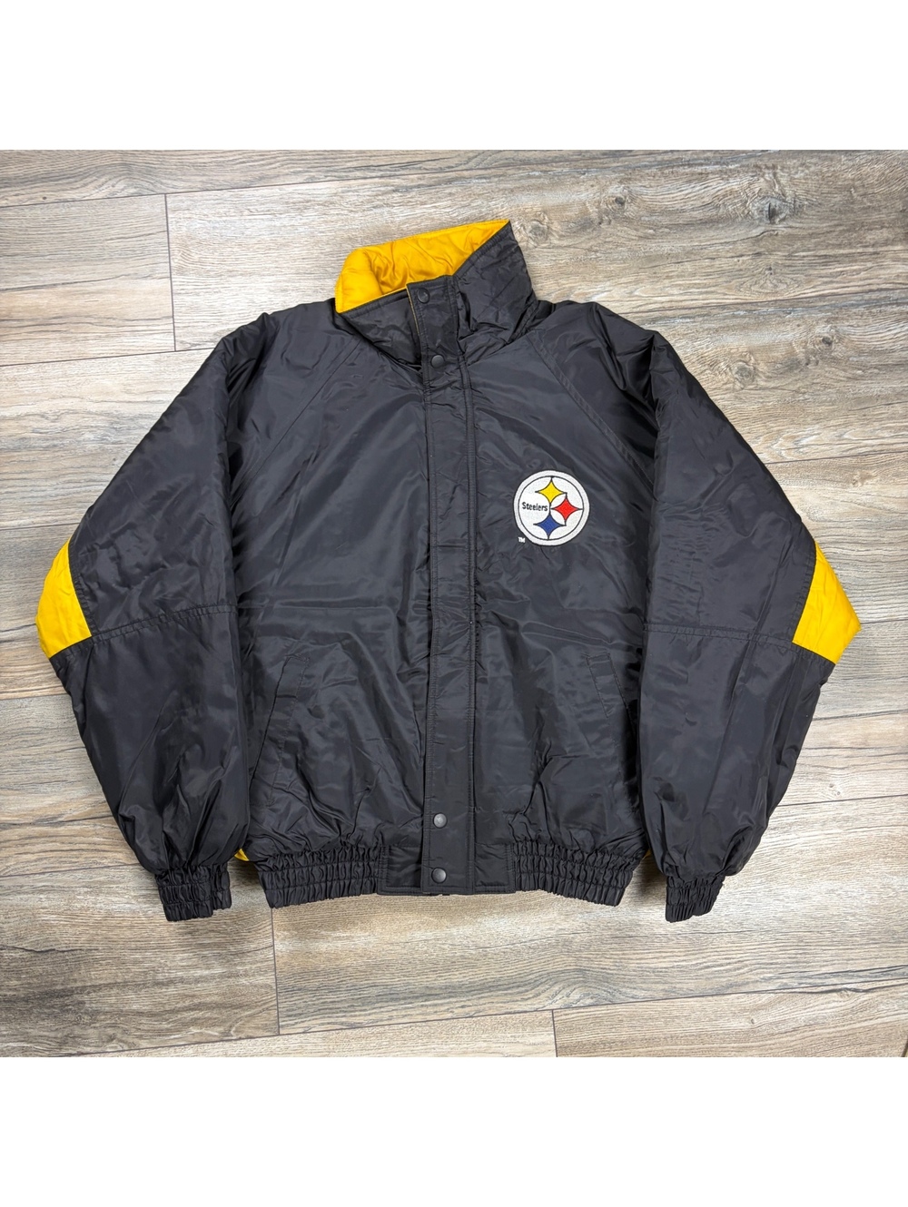 Pittsburgh Steelers black yellow NFL GameDay jacket